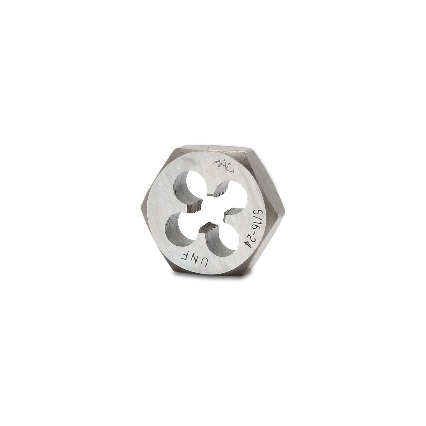 SAE Hexagonal Die 5/16"-24 NF - 1" Shank