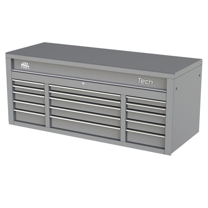 Tech™ Series 15-Drawer Top Chest - Mica Gray