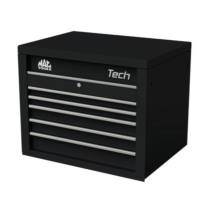 Tech™ Series 5-Drawer Top Chest - Flat Black