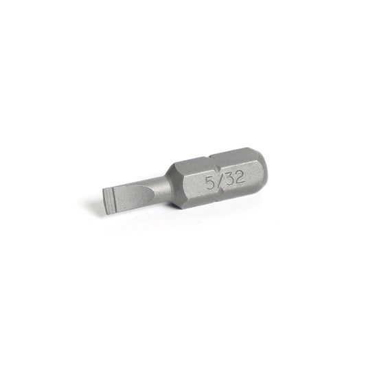 1/4" Hex Drive Slotted Bit 1" - 5/32"