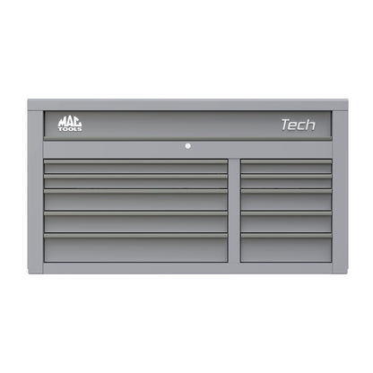 Tech™ Series 10-Drawer Top Chest - Mica Gray