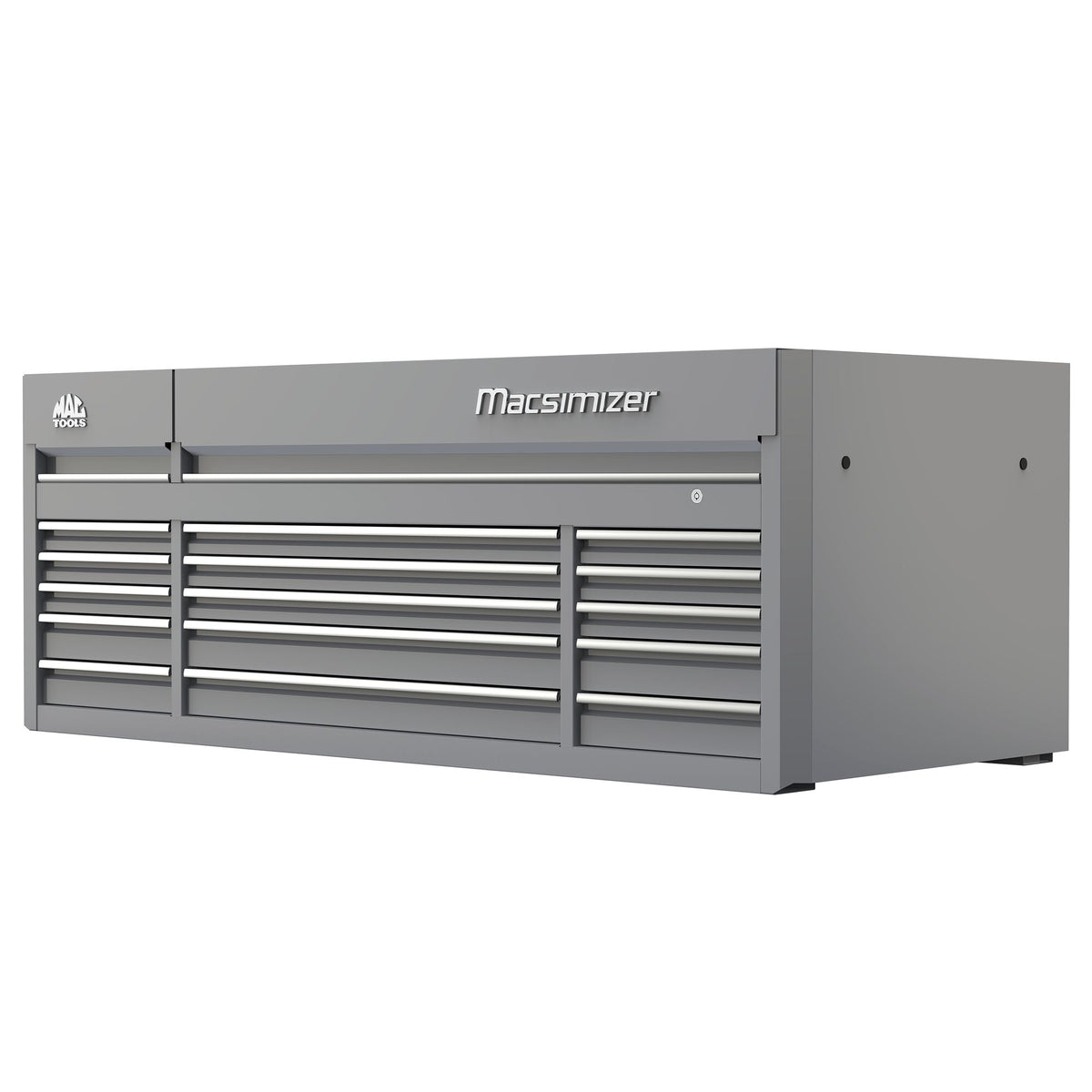 Macsimizer Emblems Macsimizer® 15-Drawer Top Chest - Mica Gray