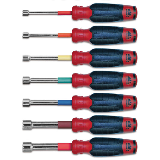 7-PC. Mac-Grip™ SAE Nut Driver Set - Red