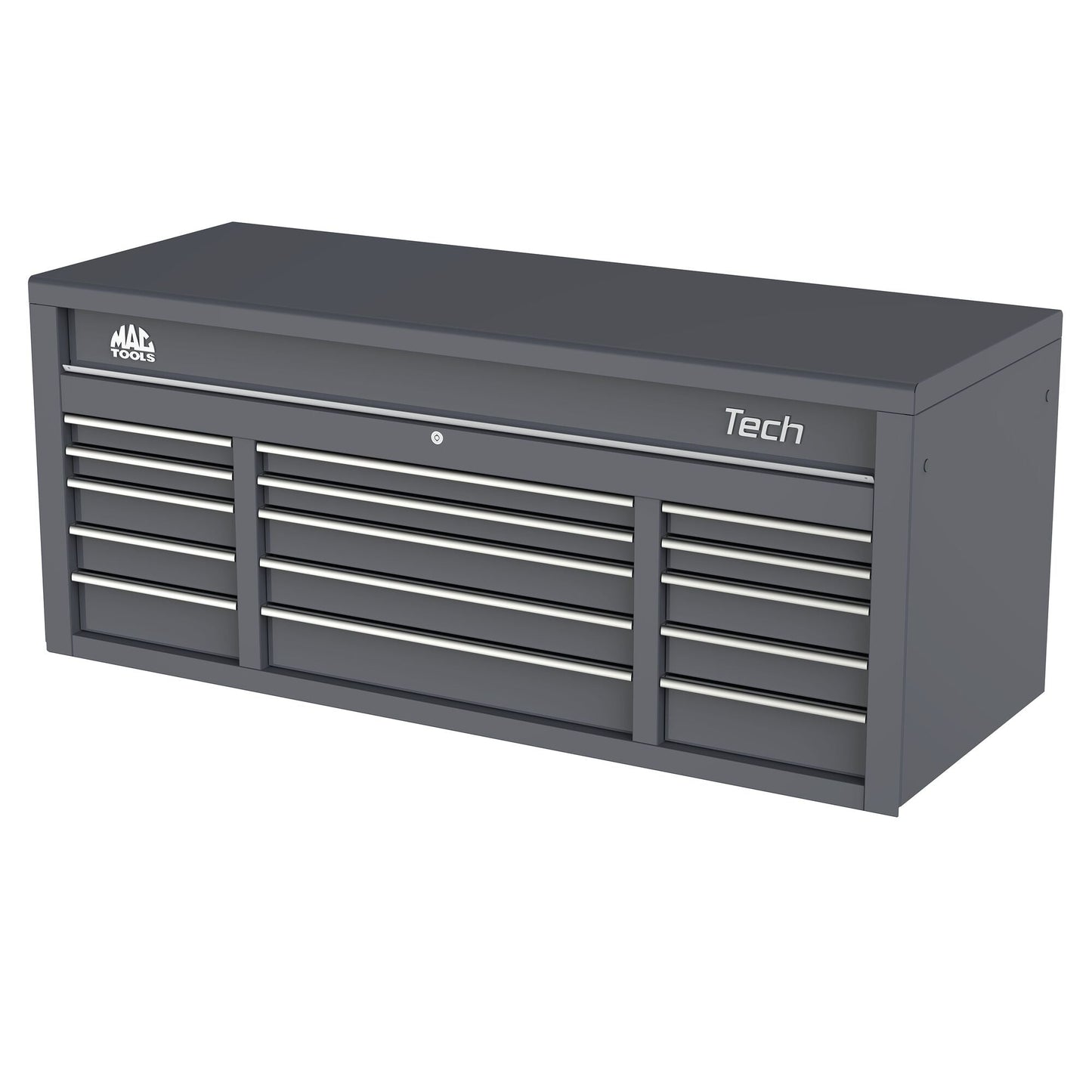 Tech™ Series 15-Drawer Top Chest - Carbon Gray