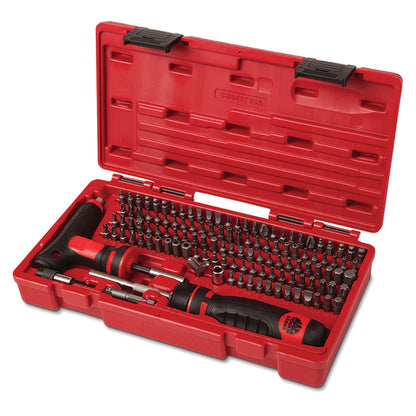 123-PC. 1/4" Hex Drive Mac-Grip Ratcheting Bit Driver Set