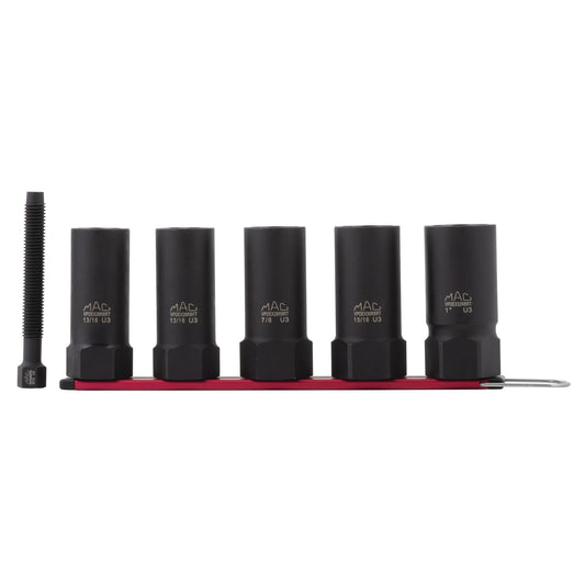 5-PC. 1/2" Drive R.B.R.T.™ SAE Deep Extractor Socket Set