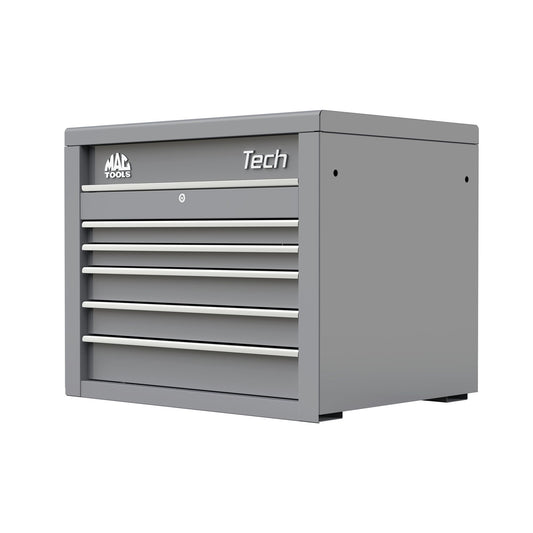 Tech™ Series 5-Drawer Top Chest - Mica Gray