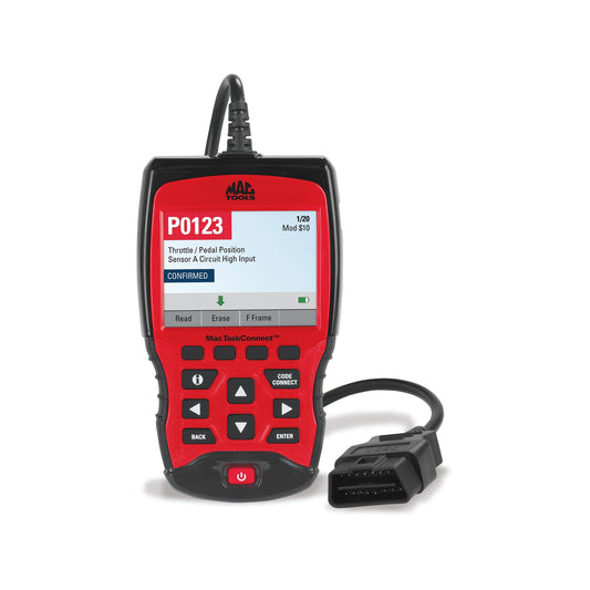 TaskConnect® Trilingual OBD II, CAN, ABS, and Airbag Scan Tool