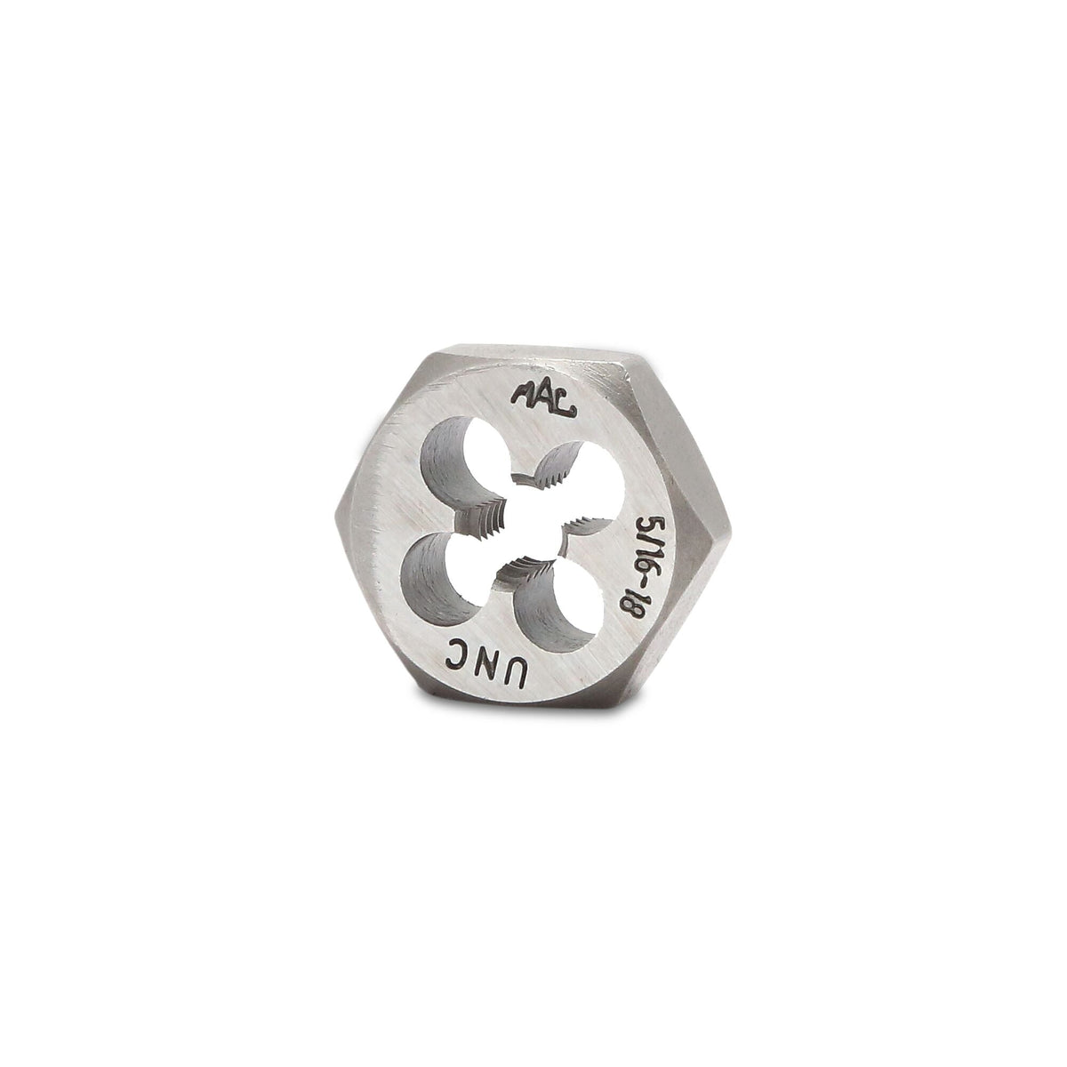 SAE Hexagonal Die 5/16"-18 NC - 1" Shank