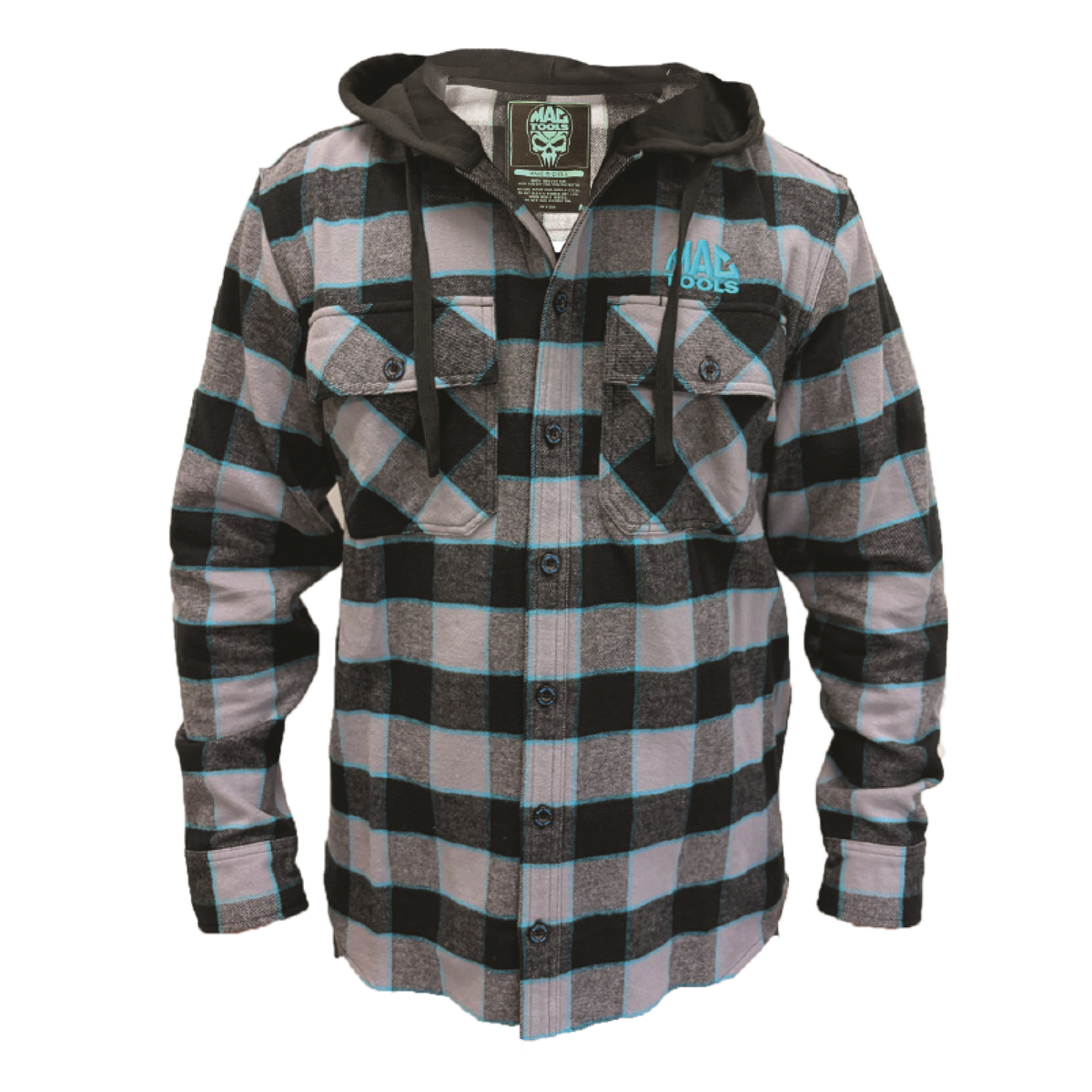 Hooded Flannel Shirt