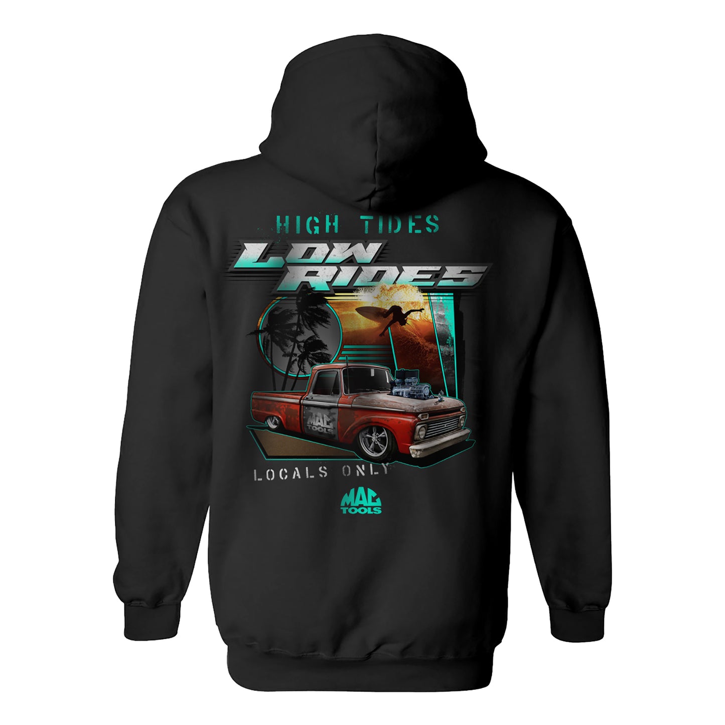 High Tides Low Rides Hoodie