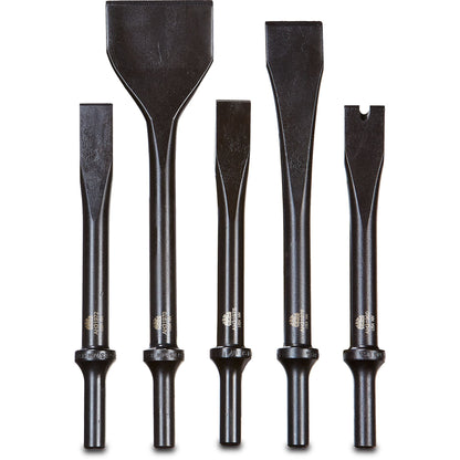5-PC. .401 Shank Air Hammer Bit Set