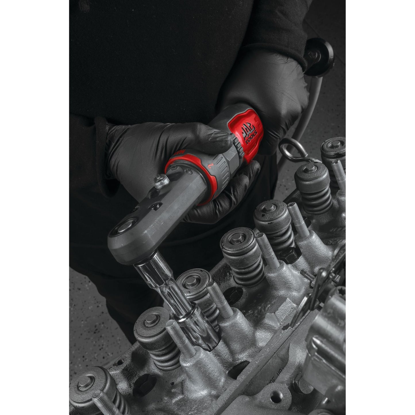 3/8" and 1/2" High-Power Air Ratchet