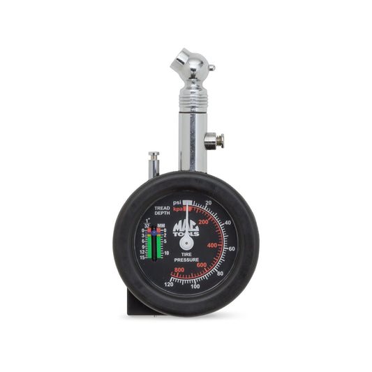 2-In-1 Dial Tire Gauge