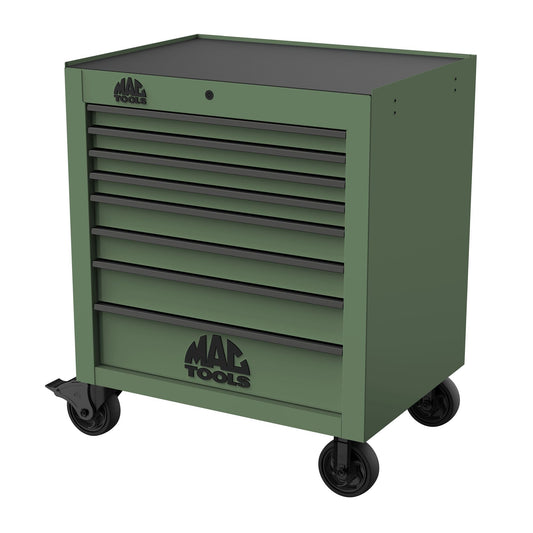 Tech™ Series 8-Drawer Workstation - Olive Green