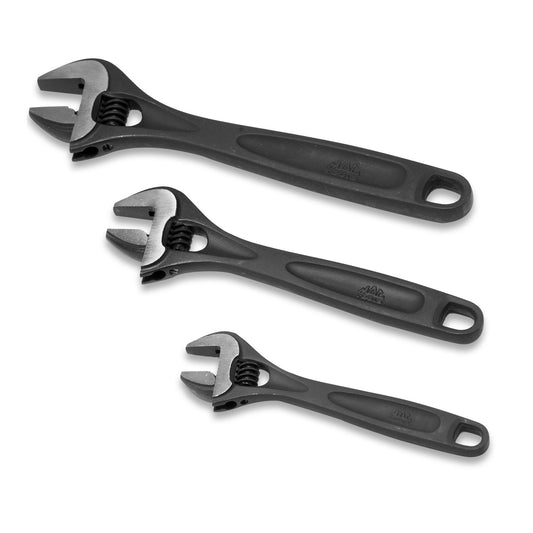 3-PC. Adjustable Wrench Set