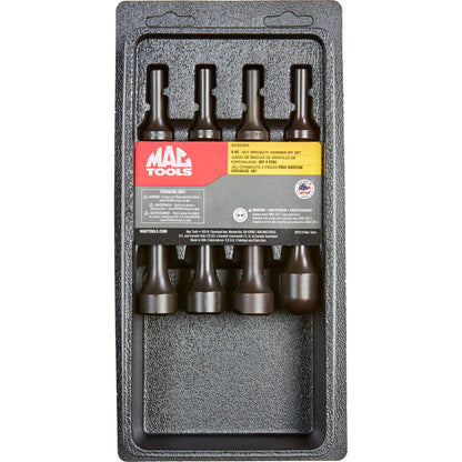 4-PC. .401 Shank Specialty Hammer Bit Set