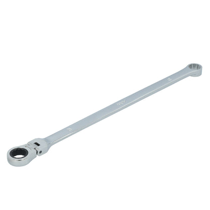 17mm XL Double Box Flex Head Ratcheting Wrench - 12 pt.