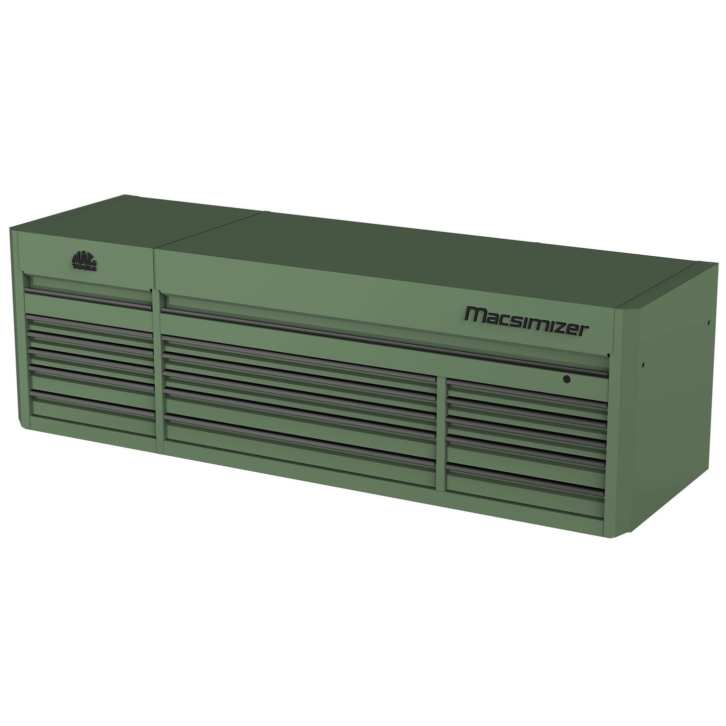 Macsimizer® 15-Drawer Top Chest - Olive Green