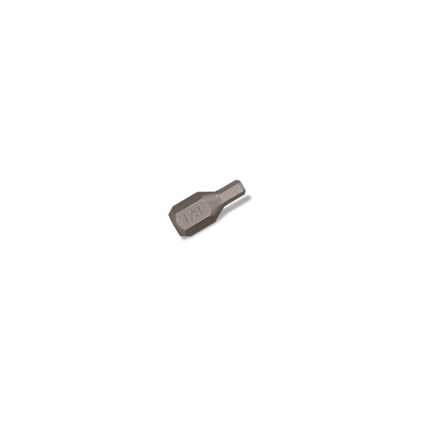 1/4" Hex Drive Stubby Hex Bit - 1/8"