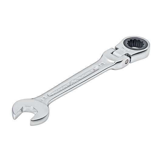 Flexible-Head Ratcheting Wrench 1/2" - 12-PT.