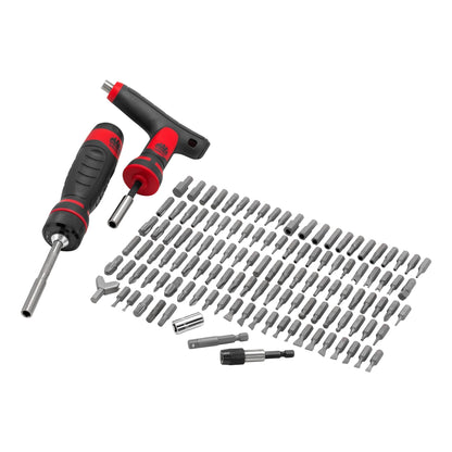 123-PC. 1/4" Hex Drive Mac-Grip Ratcheting Bit Driver Set