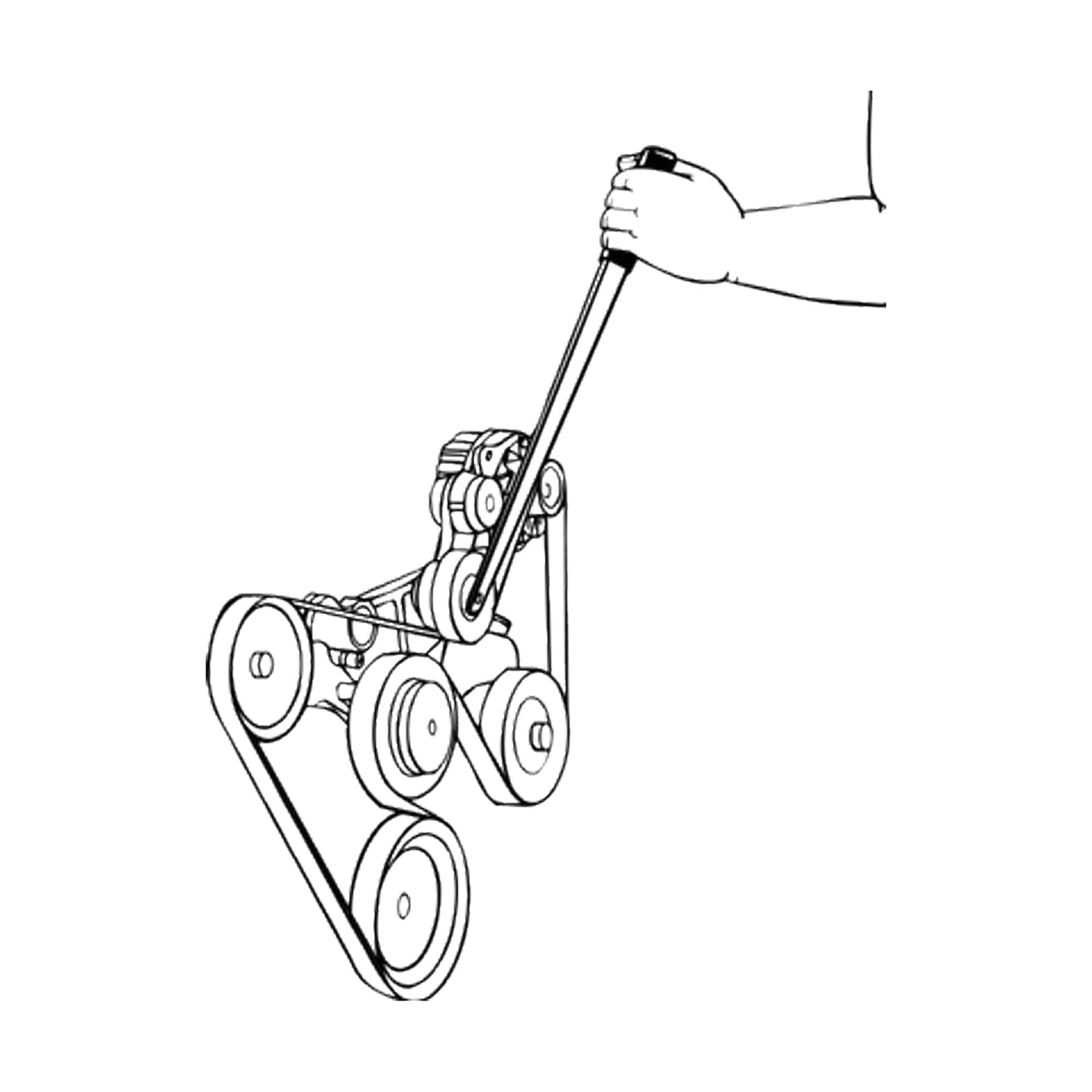 8-PC. Pneumatic Fan Clutch Wrench Set