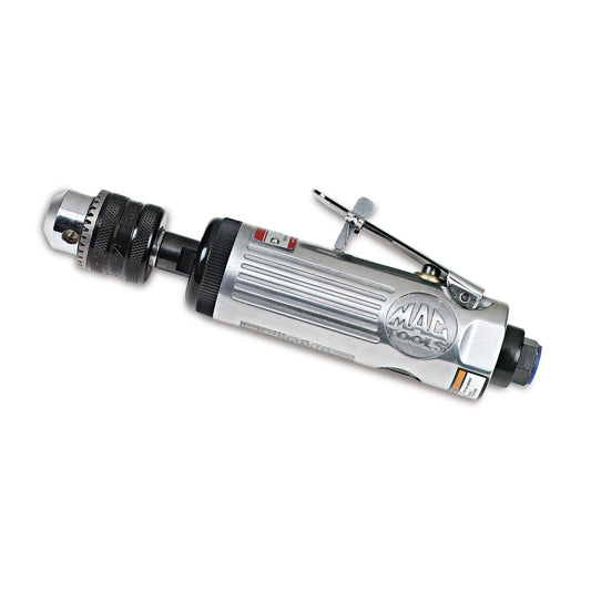 1/4" Collet 0.5 hp Straight Air Die Grinder with 3/8" Keyed Drill Chuck