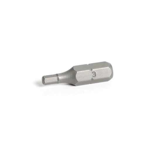 1/4" Hex Drive Hex Bit 1"- 3mm