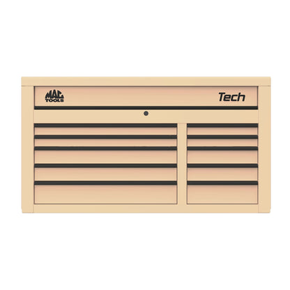 Tech™ Series 10-Drawer Top Chest - Desert Tan