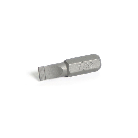 1/4" Hex Drive Slotted Bit 1" - 7/32"