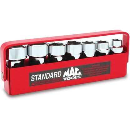 7-PC. 3/8" Drive SAE Universal Socket Set - 6-PT.