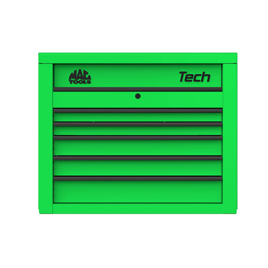 Tech™ Series 5-Drawer Top Chest - Lime Green