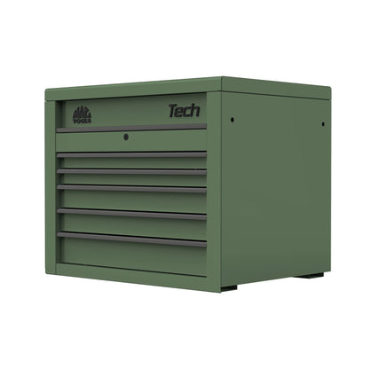 Tech™ Series 5-Drawer Top Chest - Olive Green