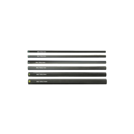 6-PC. Metric ProHold® Hex Bit Set - 6"