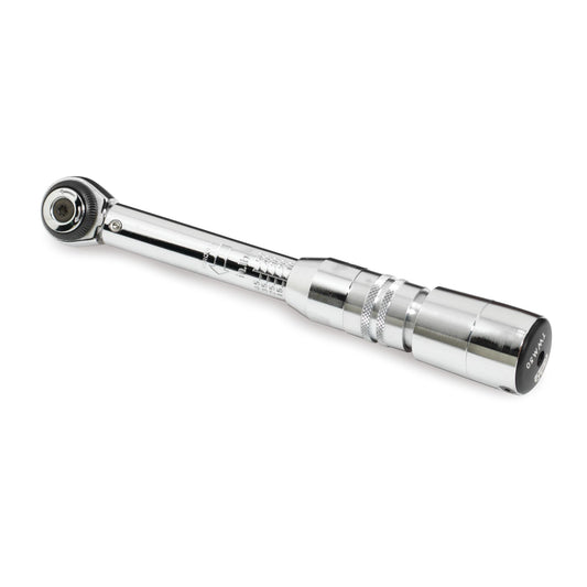 1/4" Drive Round-Head Micro-Adjustable Torque Wrench 10-50 in-lbs.