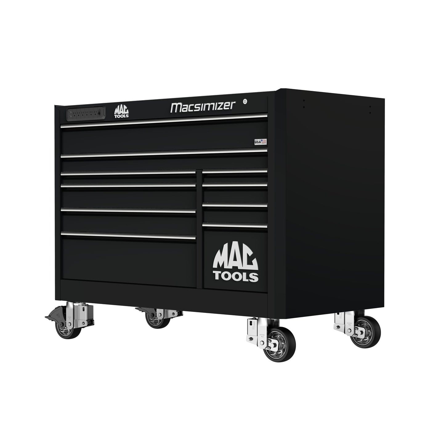 Macsimizer® 10-Drawer Workstation - Galaxy Black