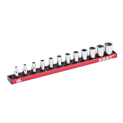 12-PC. 1/4" Drive Standard SAE R.B.R.T.™ Socket Set
