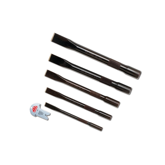 5-PC. Chisel Set with Gauge