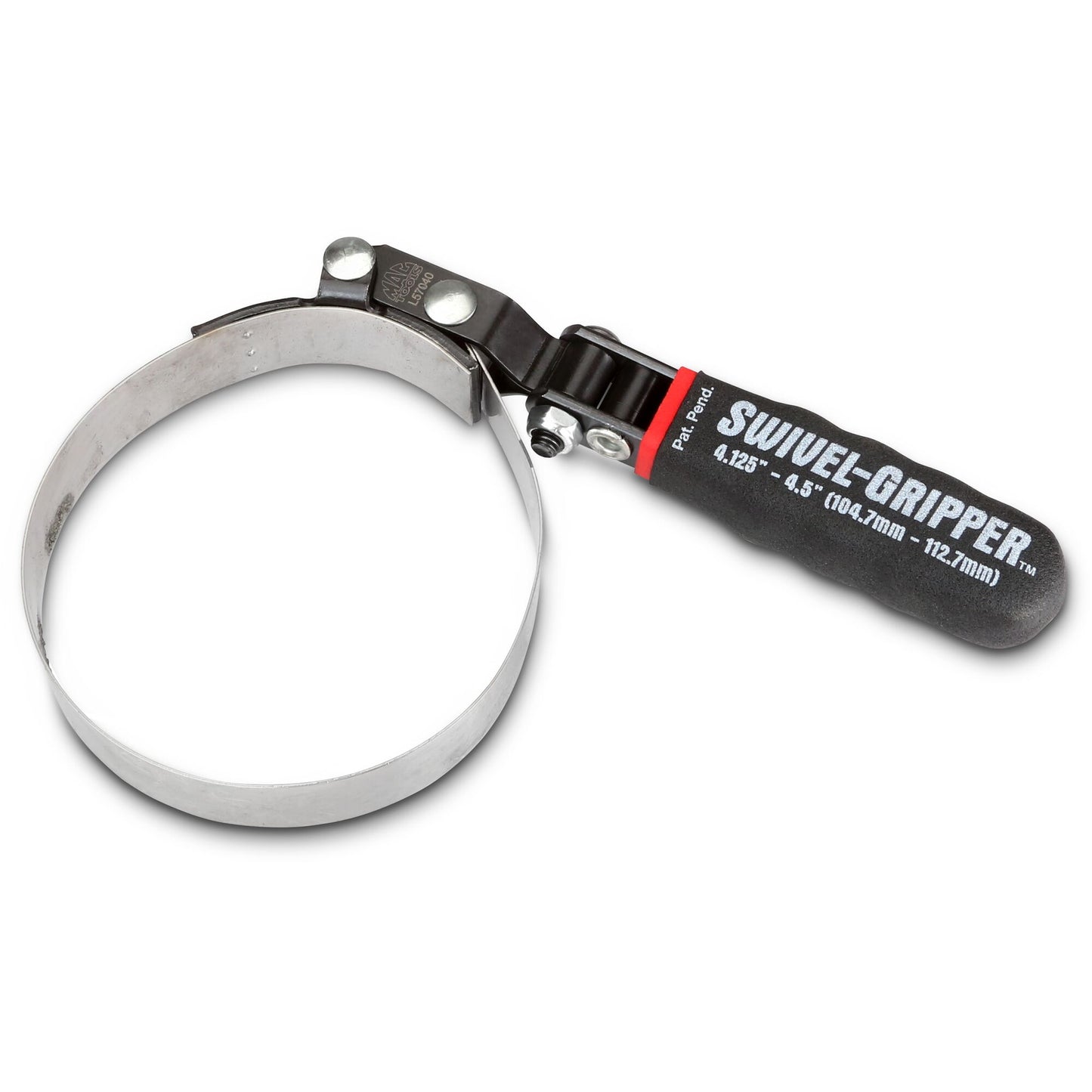 No-Slip Swivel Oil Filter Wrench 4-1/8" - 4-1/2"