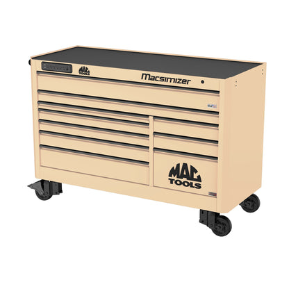 Macsimizer® Series 10-Drawer Workstation with PowerTech™ Drawer - Desert Tan