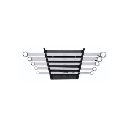 5-PC. Metric High-Performance Long Double-Box Wrench Set - 12-PT.