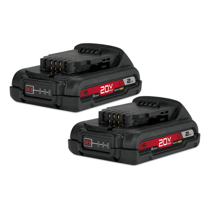 20V MAX* R-Spec™ Li-Ion Battery 2.0Ah - 2-PK.