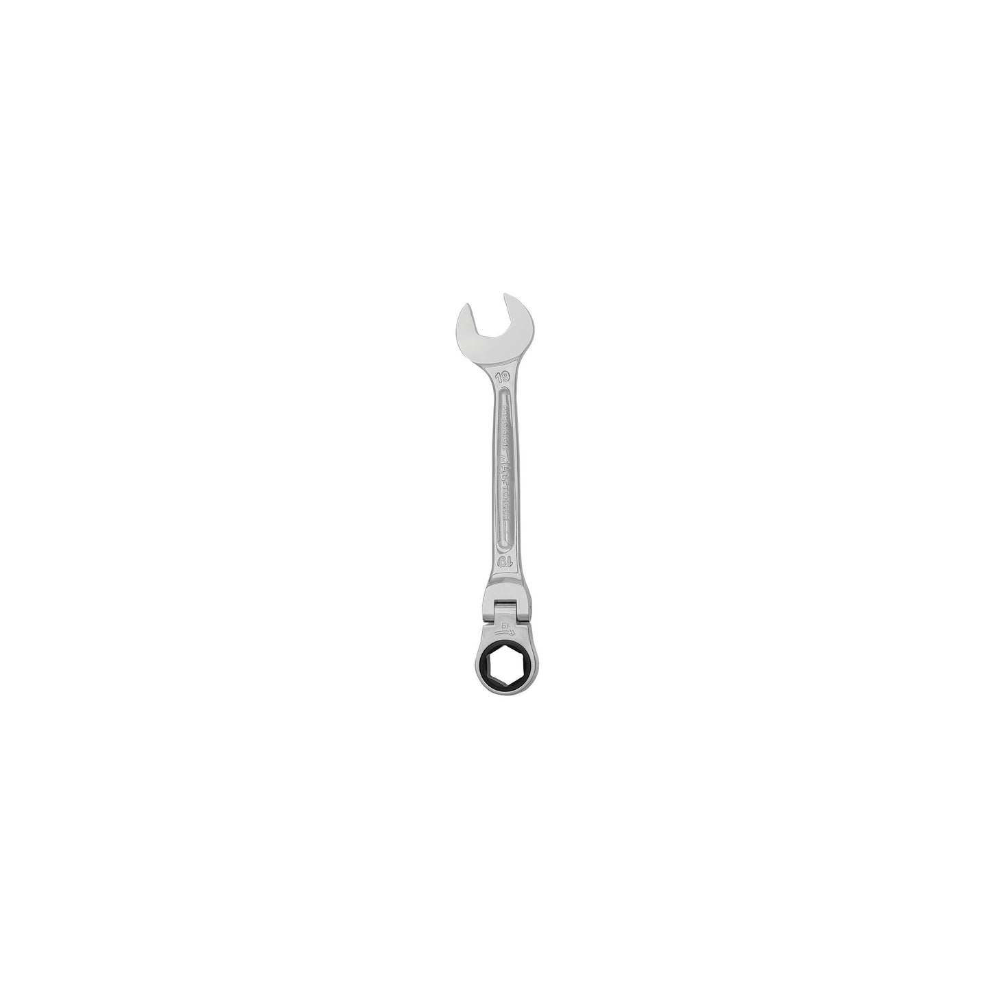 Flex-Head Ratcheting Wrench 19mm - 6-PT.