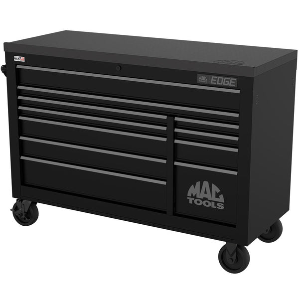 Edge™ 11-Drawer Workstation - Flat Black/Gunmetal Trim - E5422-B