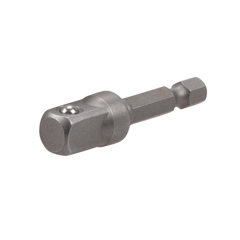 3/8" Drive Male x 1/4" Hex Male Socket Adapter - 2"