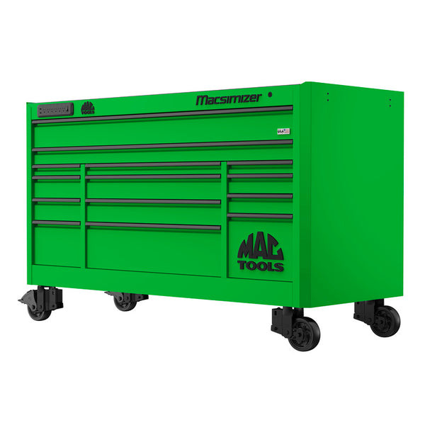 メンテナンス MAC TOOLS Macsimizer® 14-Drawer Workstation - Lime Green - M7530P-LG